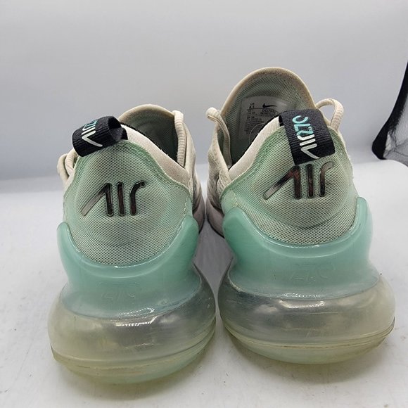 Nike Air Max 270 White Mint Foam Silver Womens Size 8.5 Athletic Shoes DQ7652100 - Picture 6 of 13